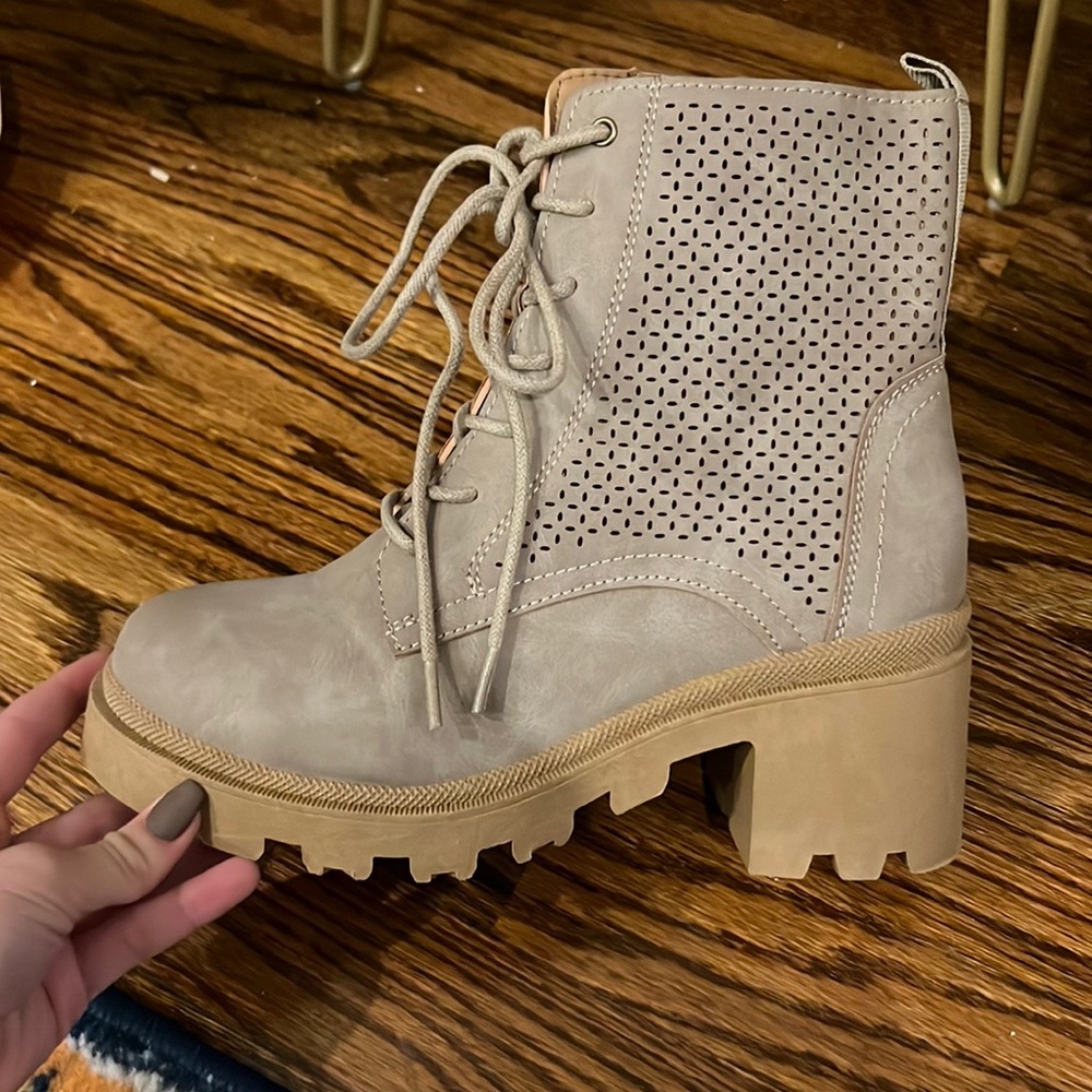 Lace up boots